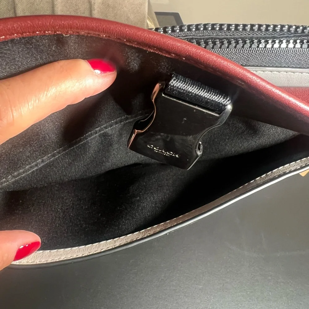 Coach Ranger Color block Pouch - Picture 6 of 17